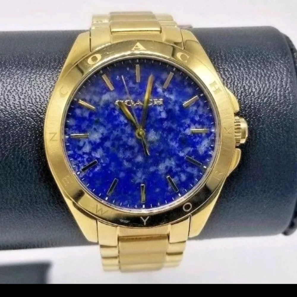 Coach Watch Royal/Gold